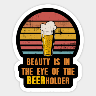 Beer - Drinking Beer Party Sticker